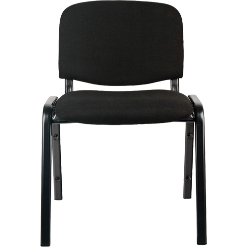Chaises empilables, Tissu, Hauteur 32", Capacit&eacute; 250 lb, Noir Nia-Chem Ltd.