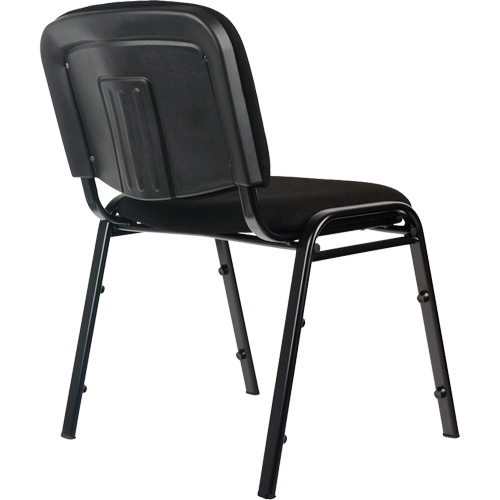 Chaises empilables, Tissu, Hauteur 32", Capacit&eacute; 250 lb, Noir Nia-Chem Ltd.