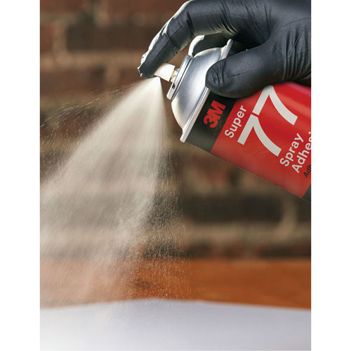 Super 77 Spray Adhesive, Clear, Aerosol Can Nia-Chem Ltd.