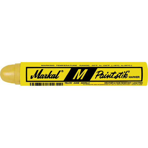 M Paintstik&reg; Paint Marker, Solid Stick, Yellow Nia-Chem Ltd.