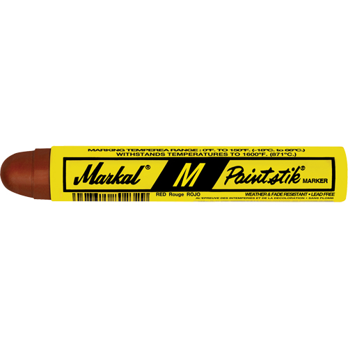 B&acirc;ton de peinture M Paintstick pour traitement &agrave; chaud, B&acirc;ton plein, Rouge Nia-Chem Ltd.
