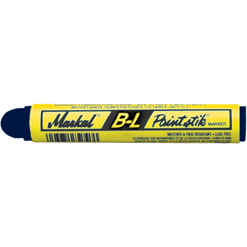 B&acirc;tons de peinture pour surfaces froides - B-L Painstik -50°F &agrave; 150°F, B&acirc;ton plein, Bleu Nia-Chem Ltd.