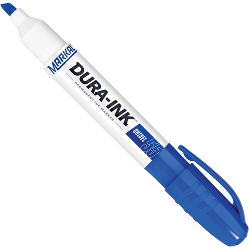 Marqueur Dura-Ink no 55, Bleu, Pointe Ciseau Nia-Chem Ltd.