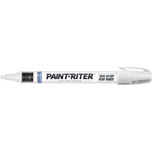 Paint-Riter&reg; Valve Action&reg; Paint Marker, Liquid, White Nia-Chem Ltd.