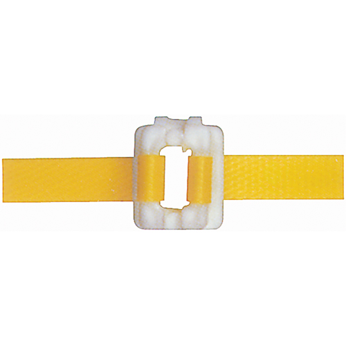 Scelleurs & boucles pour feuillards en polypropyl&egrave;ne Nia-Chem Ltd.