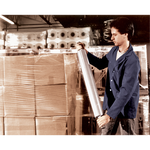 Hand Stretch Wrap, 80 Gauge (20.3 micrometers), 15" x 1000' Nia-Chem Ltd.