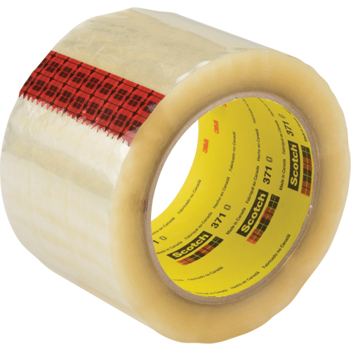 Ruban pour sceller les boîtes Scotch 371, Adh&eacute;sif Thermofusible, 1,9 mils, 36 mm (1-1/2") x 914 m (2998') Nia-Chem Ltd.