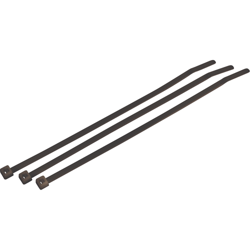 Bar-Lok&reg; Cable Ties, 7-1/2" Long, 50lbs Tensile Strength, Black Nia-Chem Ltd.