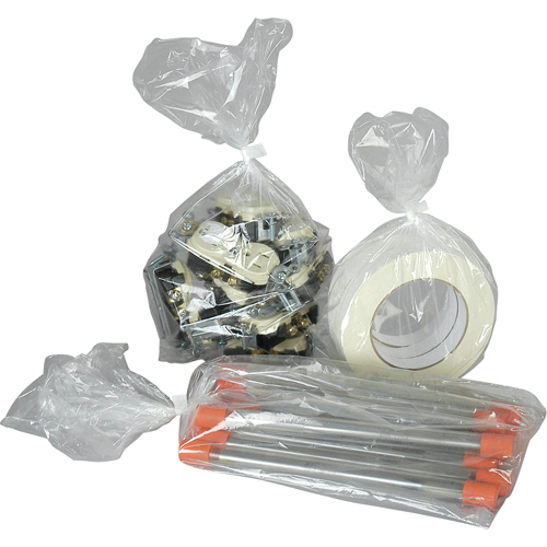 Poly Bags, Open Top, 18" x 7", 1 mils Nia-Chem Ltd.