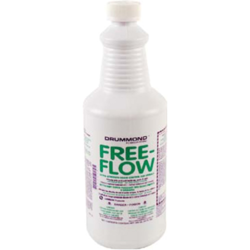 Produit d&eacute;bouchant et d&eacute;sodorisant pour les urinoirs Drummond Free Flow, 32 oz, Bouteille Nia-Chem Ltd.