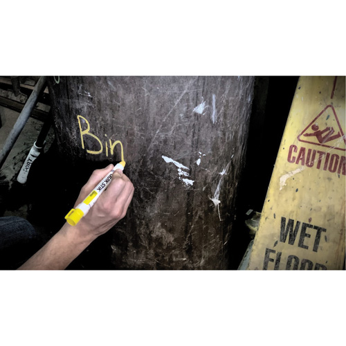 Quik Stik&reg; Twist-Up Paint Markers, Solid Stick, White Nia-Chem Ltd.