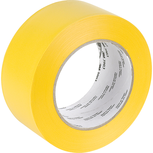 3903 Vinyl Duct Tape, 50 mm (2") W x 45.5 m (149.25') L, 6.3 mils, Yellow Nia-Chem Ltd.