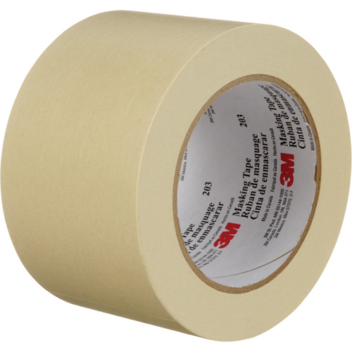 Rubans-cache Highland 203, 72 mm (3") x 55 m (180'), Beige Nia-Chem Ltd.