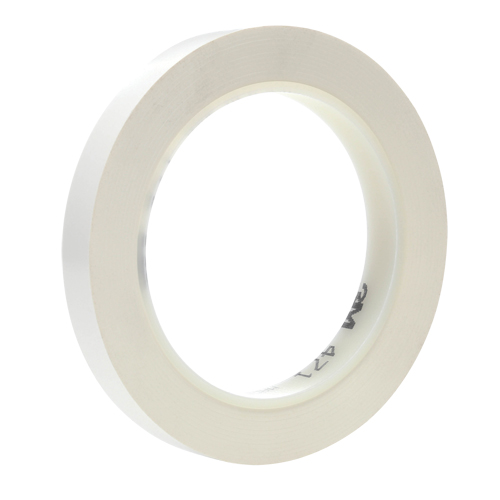 Ruban en vinyle 471, 12 mm (1/2") la x 32,9 m (108') lo, 5,3 mils, Blanc Nia-Chem Ltd.