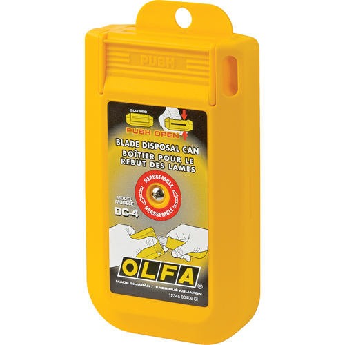 Boîte pour lames usag&eacute;es Nia-Chem Ltd.
