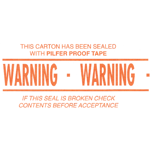 Pre-Printed Gummed Tapes, 72 mm (2-4/5") x 137 m (449.475'), Kraft Nia-Chem Ltd.