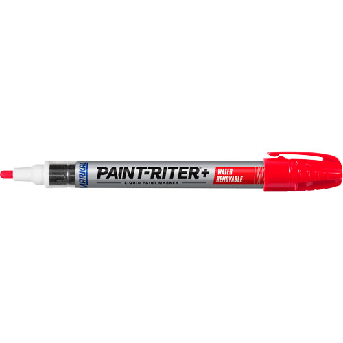 Paint-Riter&reg;+ Water Removable Paint Marker, Liquid, Red Nia-Chem Ltd.