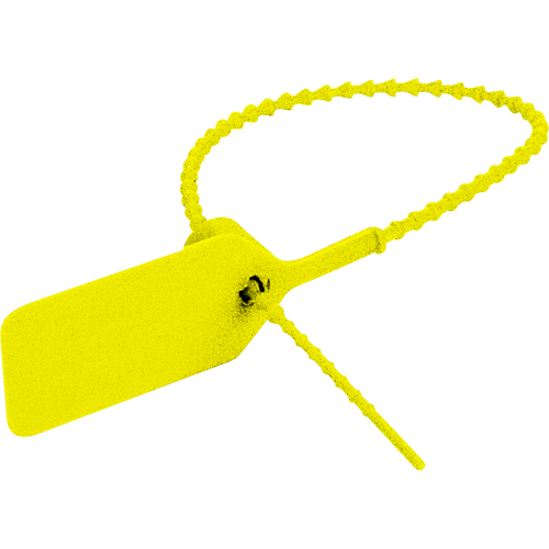 Scell&eacute; de s&eacute;curit&eacute; emboss&eacute; Pull-Tite II – Sealed Do Not Remove, 9", Plastique, Pousser et tirer Nia-Chem Ltd.