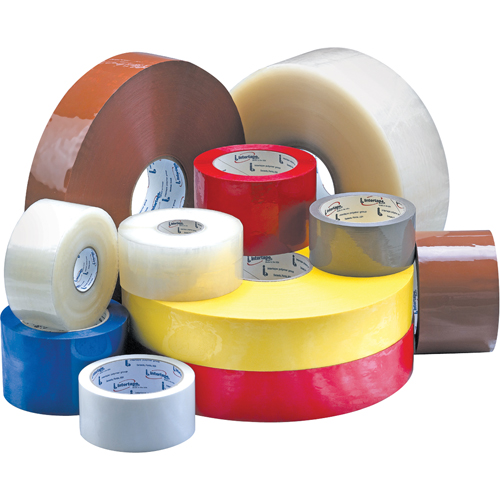 Box Sealing Tape, Acrylic Adhesive, 2.1 mils, 48 mm (1-22/25") x 100 m (328') Nia-Chem Ltd.