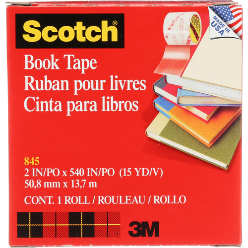 Ruban pour la r&eacute;paration de livres Scotch Nia-Chem Ltd.