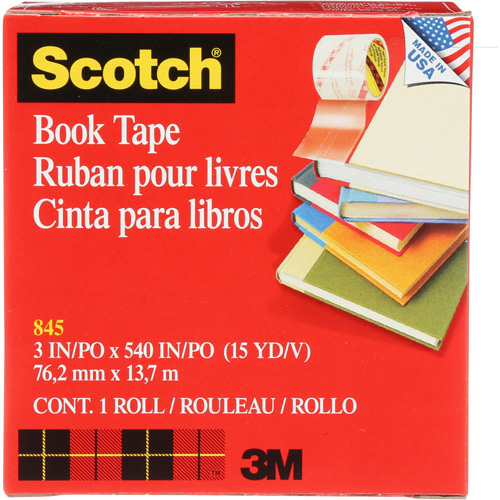 Ruban pour la r&eacute;paration de livres Scotch Nia-Chem Ltd.
