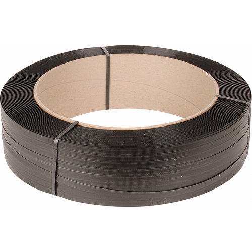 Strapping, Polypropylene, 1/2" W x 7200' L, Black, Machine Grade Nia-Chem Ltd.