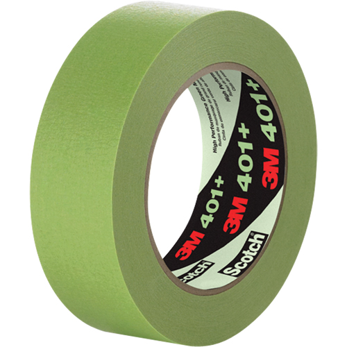401+ High Performance Masking Tape, 6 mm (1/4") x 55 m (180'), Green Nia-Chem Ltd.