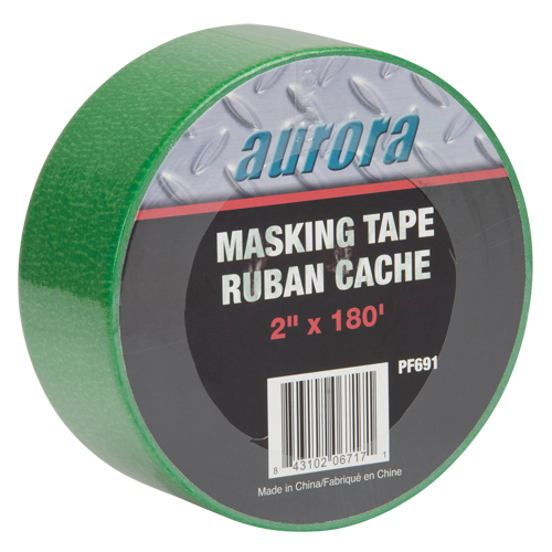 Painters Masking Tape, 50 mm (2") x 55 m (180'), Green Nia-Chem Ltd.