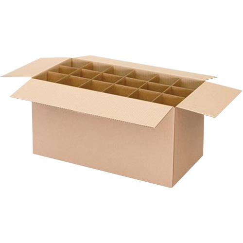 Aerosol Can Shipper Box, 12-1/4" L x 9-3/16" W x 10-5/16" H, Flute C Nia-Chem Ltd.