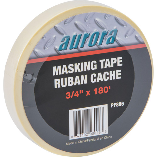 General Purpose Masking Tape, 18 mm (3/4") x 55 m (180'), Beige Nia-Chem Ltd.