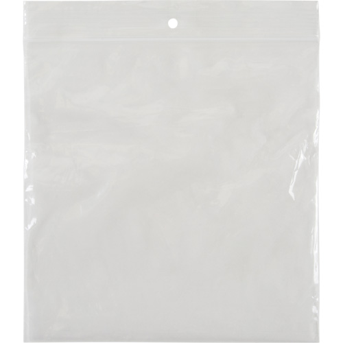 Sacs en poly, Refermable, 6" x 6", 2 mils Nia-Chem Ltd.