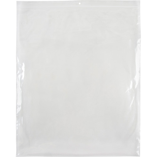 Sacs en poly, Refermable, 15" x 12", 2 mils Nia-Chem Ltd.