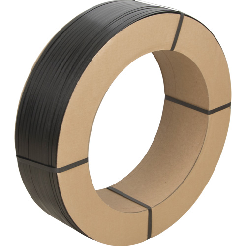 Feuillard, Polypropyl&egrave;ne, 1/2" la x 5600' lo, Noir, Calibre Manuel Nia-Chem Ltd.