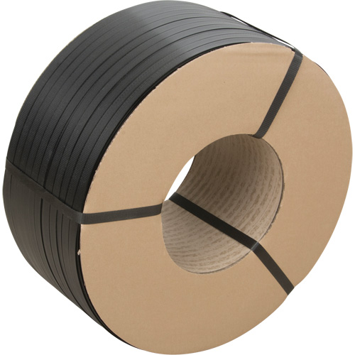 Feuillard, Polypropyl&egrave;ne, 5/8" la x 6000' lo, Noir, Calibre Manuel Nia-Chem Ltd.