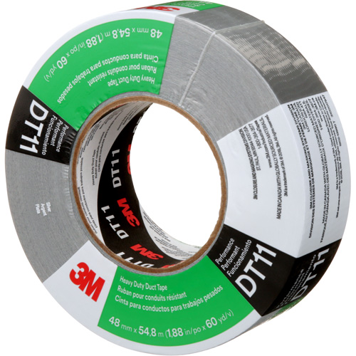 DT11 Heavy-Duty Duct Tape, 11 mils, Silver, 48 mm (2") x 55 m (180') Nia-Chem Ltd.