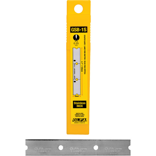 Glass Scraper Replacement Blades, Single Style Nia-Chem Ltd.