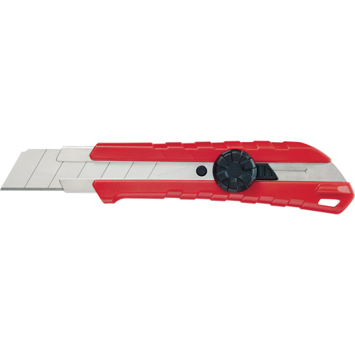 Snap-Off Knife, 25 mm, Carbide, Rubber/Polypropylene Handle Nia-Chem Ltd.