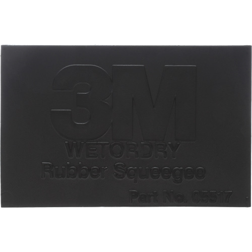 Raclette en caoutchouc Wetordry, 4-1/4" lo x 2-3/4" la Nia-Chem Ltd.