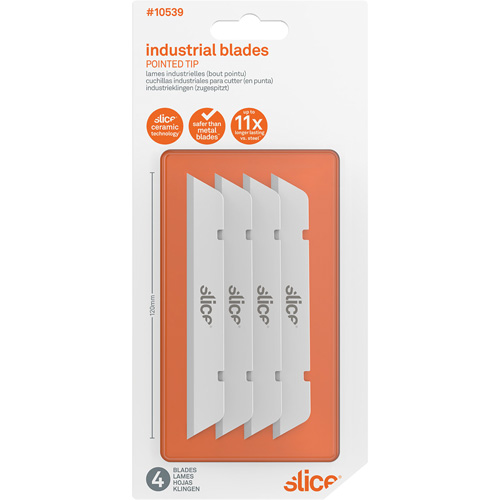 Slice Pointed Tip Finger-Friendly Replacement Blade, Single Style Nia-Chem Ltd.