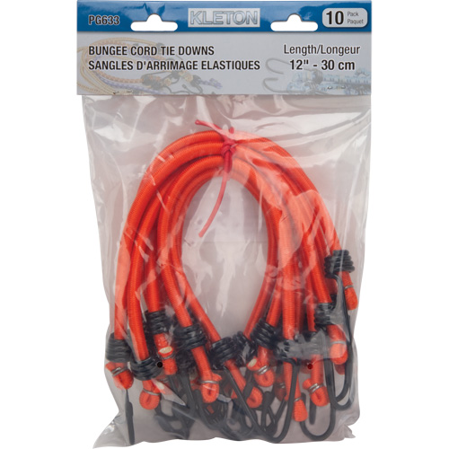 Bungee Cord Tie Downs, 12" Nia-Chem Ltd.