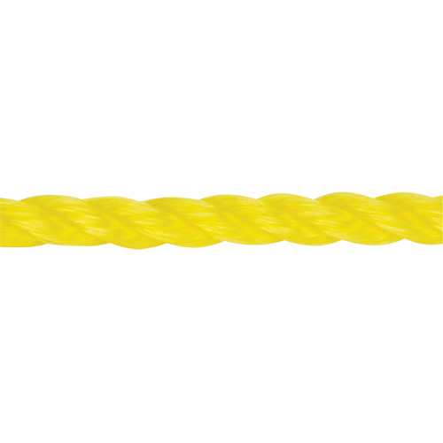 3/8" Braided Yellow Rope, Polypropylene, 630' Nia-Chem Ltd.