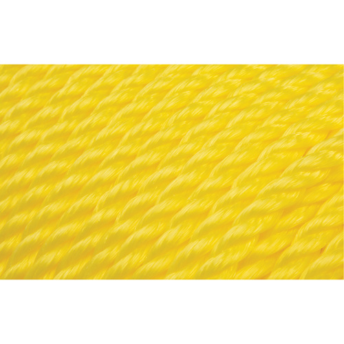 3/8" Braided Yellow Rope, Polypropylene, 630' Nia-Chem Ltd.