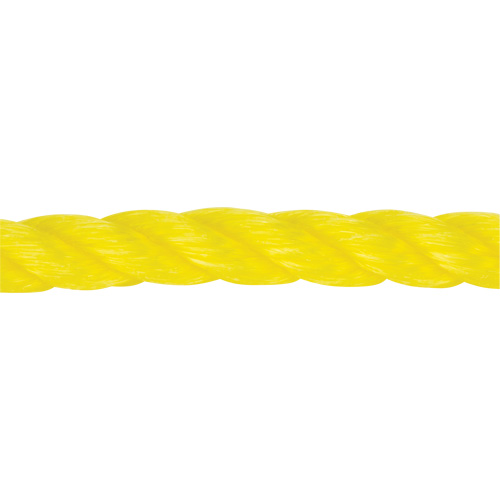 Corde jaune tress&eacute;e 1/2", Polypropyl&egrave;ne, 335' Nia-Chem Ltd.