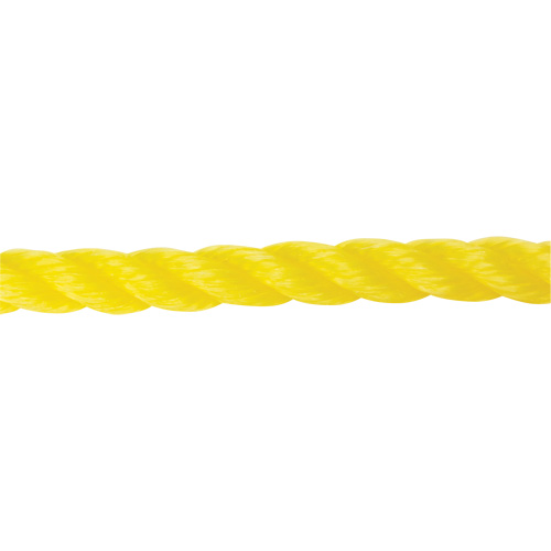 5/8" Braided Yellow Rope, Polypropylene, 200' Nia-Chem Ltd.