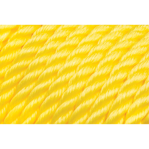 5/8" Braided Yellow Rope, Polypropylene, 200' Nia-Chem Ltd.