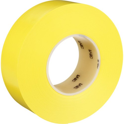 Durable Floor Marking Tape 971, 2" x 108', Vinyl, Yellow Nia-Chem Ltd.
