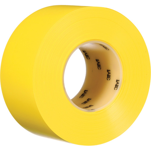 Durable Floor Marking Tape 971, 3" x 108', Vinyl, Yellow Nia-Chem Ltd.