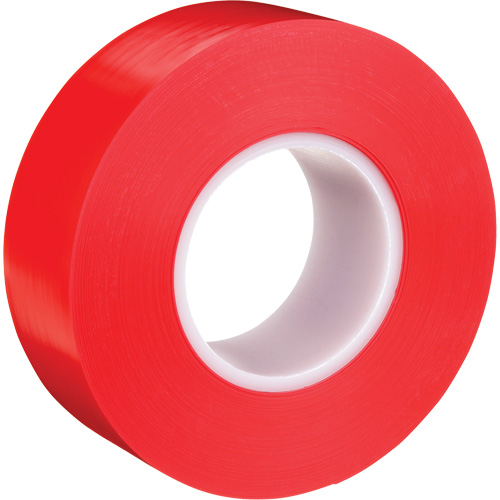 Durable Floor Marking Tape 971, 2" x 108', Vinyl, Red Nia-Chem Ltd.