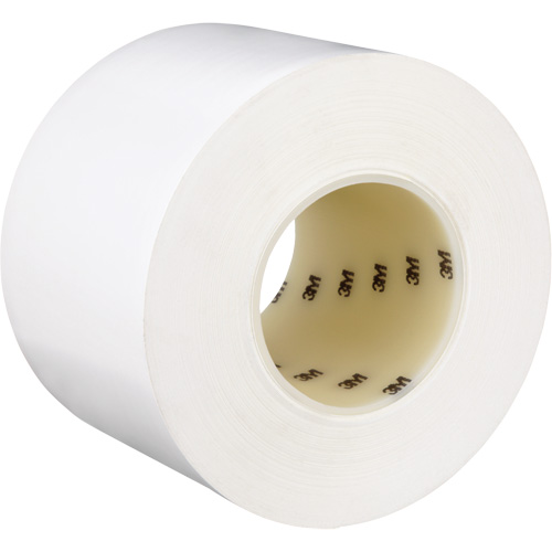 Durable Floor Marking Tape 971, 4" x 108', Vinyl, White Nia-Chem Ltd.