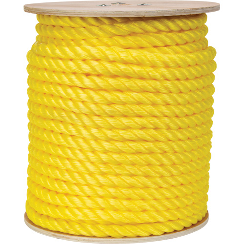 Corde jaune tress&eacute;e, Polypropyl&egrave;ne, 300' Nia-Chem Ltd.